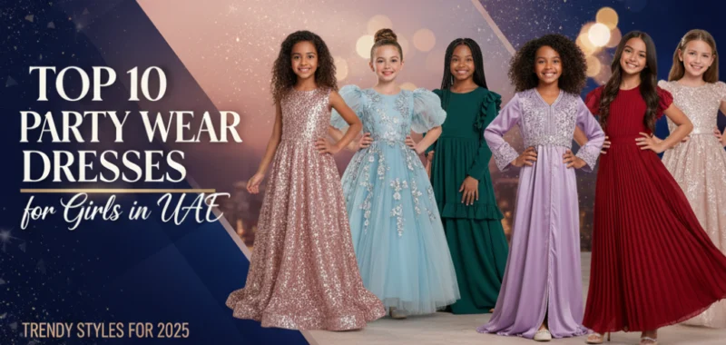 Top 10 Party Wear Dresses for Girls in UAE – Trendy Styles for 2025
