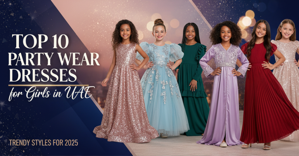 Top 10 Party Wear Dresses for Girls in UAE – Trendy Styles for 2025