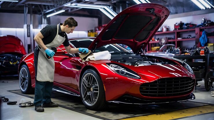 Ferrari Service Center in Dubai