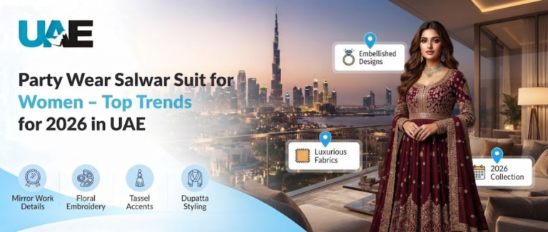 Party Wear Salwar Suit for Women – Top Trends for 2025 in UAE