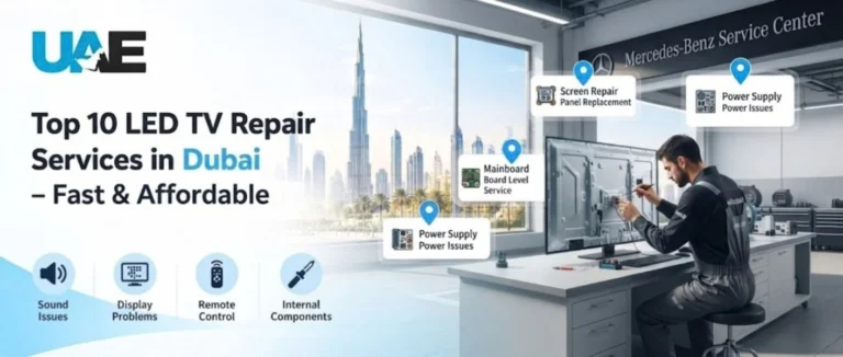 Top 10 LED TV Repair Services in Dubai – Fast & Affordable