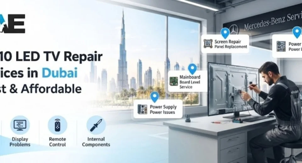 Top 10 LED TV Repair Services in Dubai – Fast & Affordable