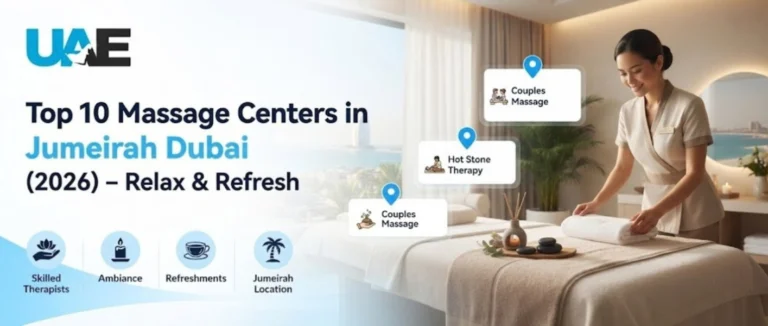 Top 10 Massage Centers in Jumeirah Dubai (2026) – Relax & Refresh