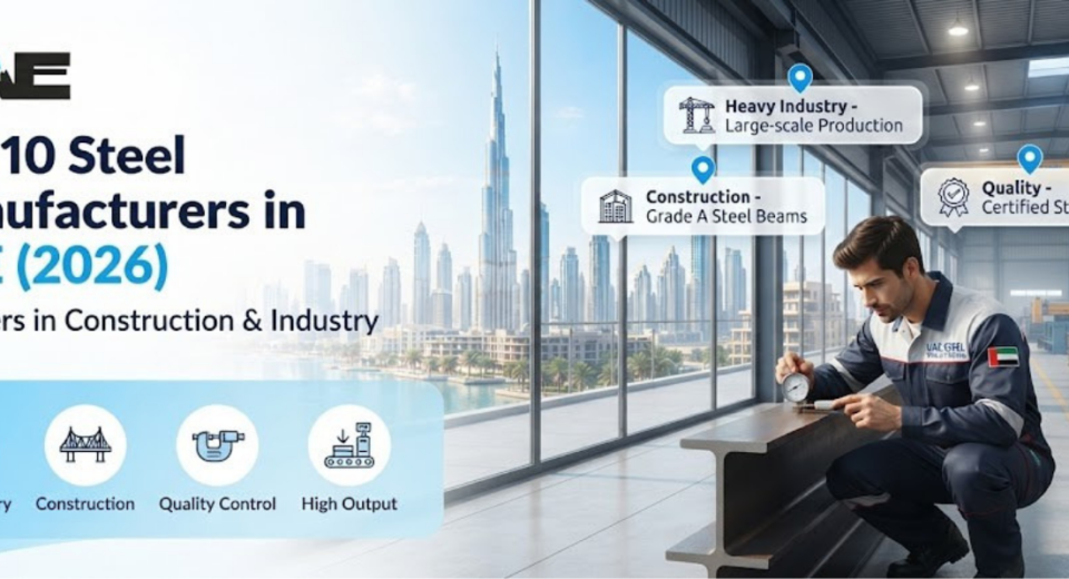 Top 10 Steel Manufacturers in UAE (2026)