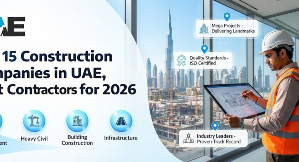 Top 15 Construction Companies in UAE, Best Contractors for 2026