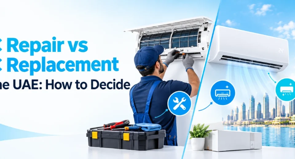 AC Repair vs AC Replacement in the UAE: How to Decide