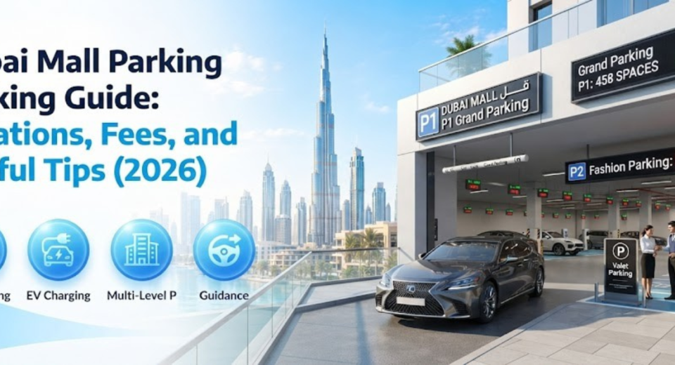 Dubai Mall Parking Guide Locations, Fees, and Useful Tips (2026)