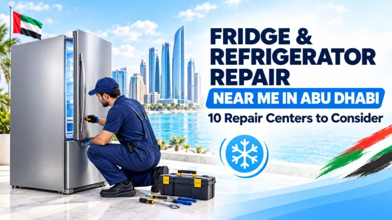 Fridge & Refrigerator Repair Near Me in Abu Dhabi: 10 Repair Centers to Consider