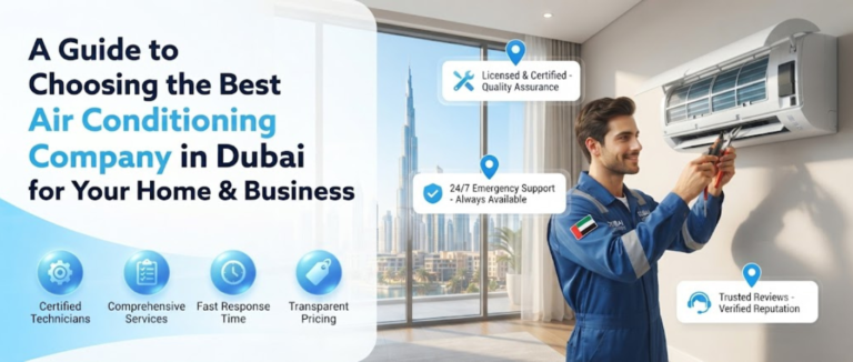 How to Choose an Air Conditioning Company in Dubai: A Complete Guide
